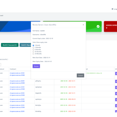 CCcam Reseller Panel